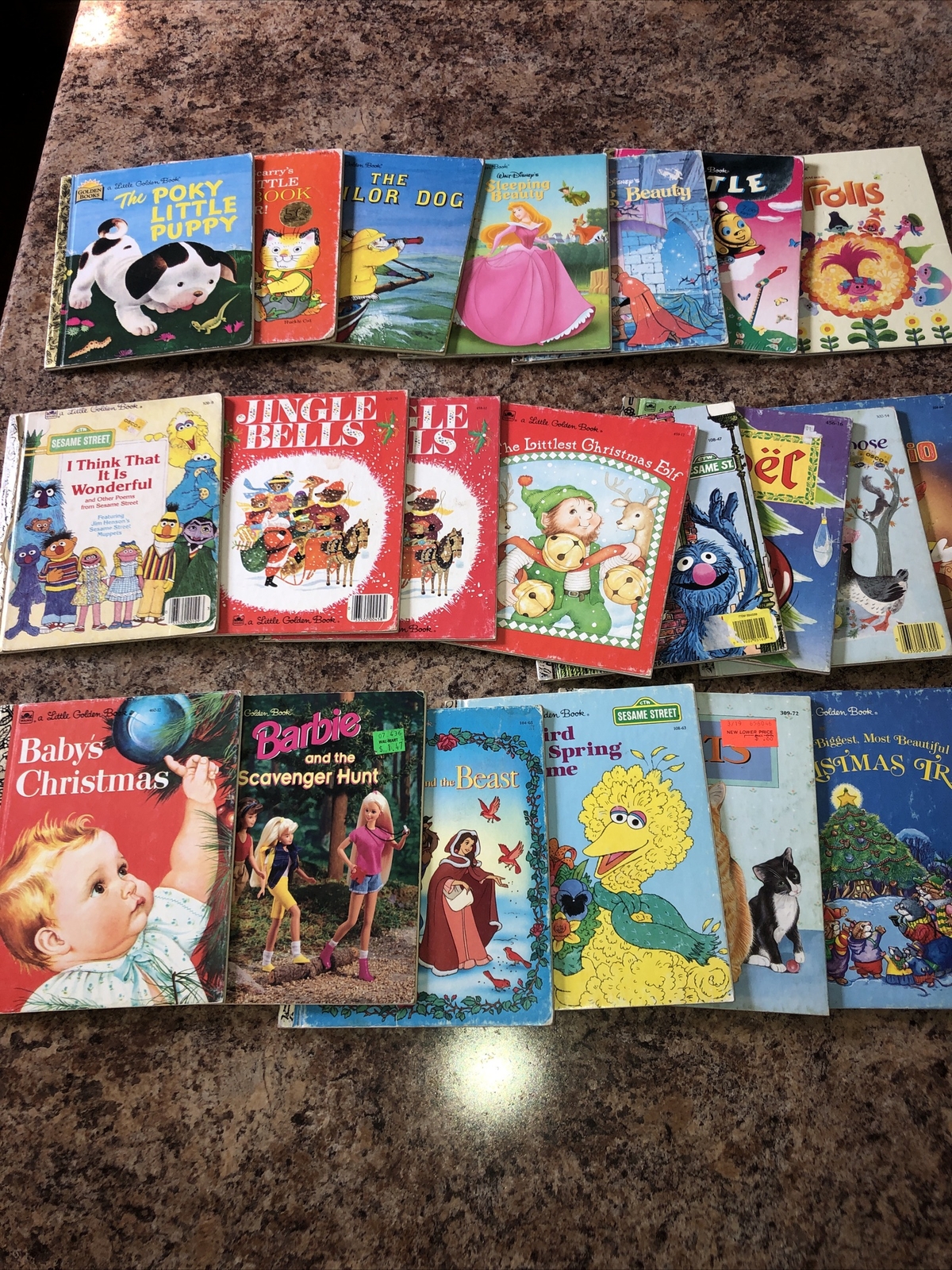 LITTLE GOLDEN BOOKS- You Choose Your Choice of Title VINTAGE Build a Lot $3 each