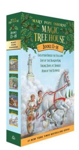 Magic Tree House Boxed Set, Books 13-16: Vacation Under the Volcano, Day — GOOD