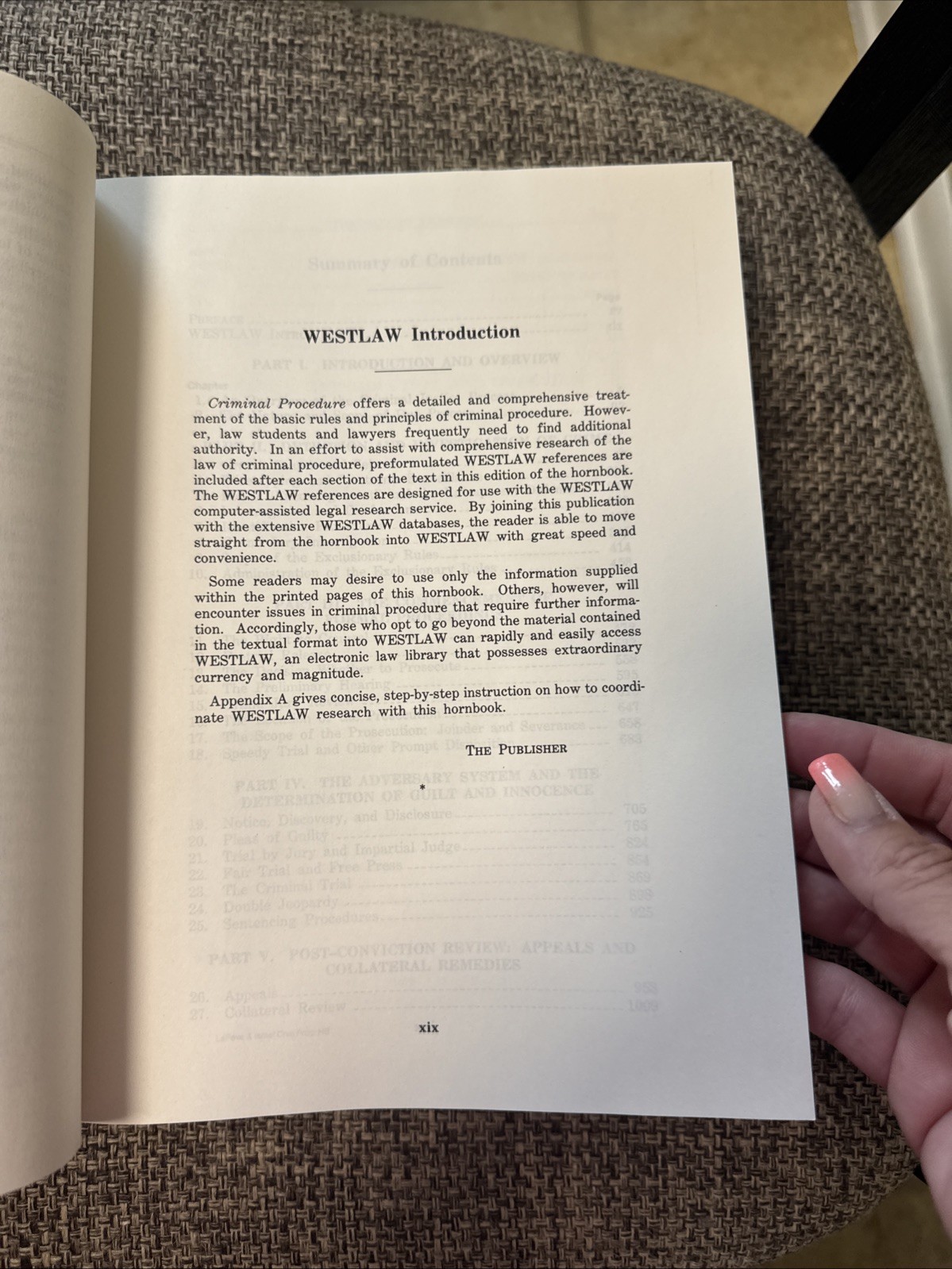 Criminal Procedure Hornbook/Student Edition LaFave & Israel 1985