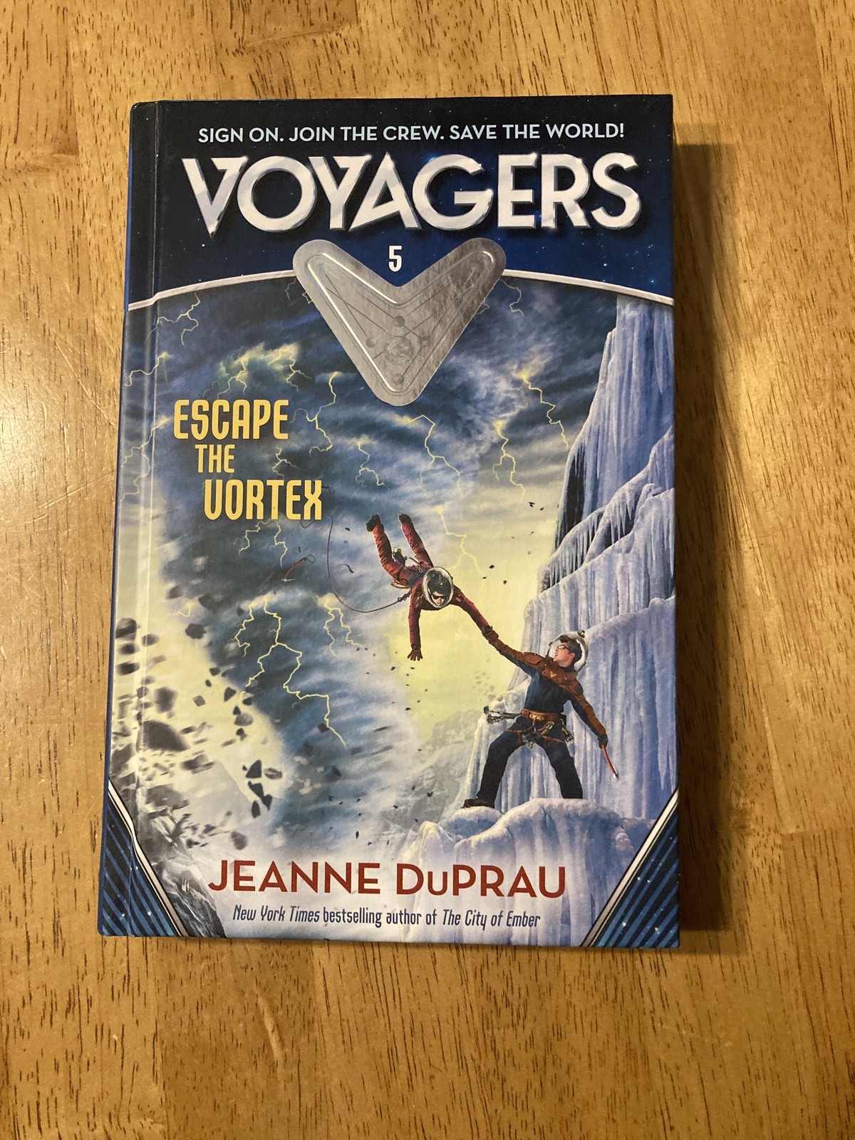 Voyagers: Escape the Vortex Book 5 Hardcover Jeanne DuPrau