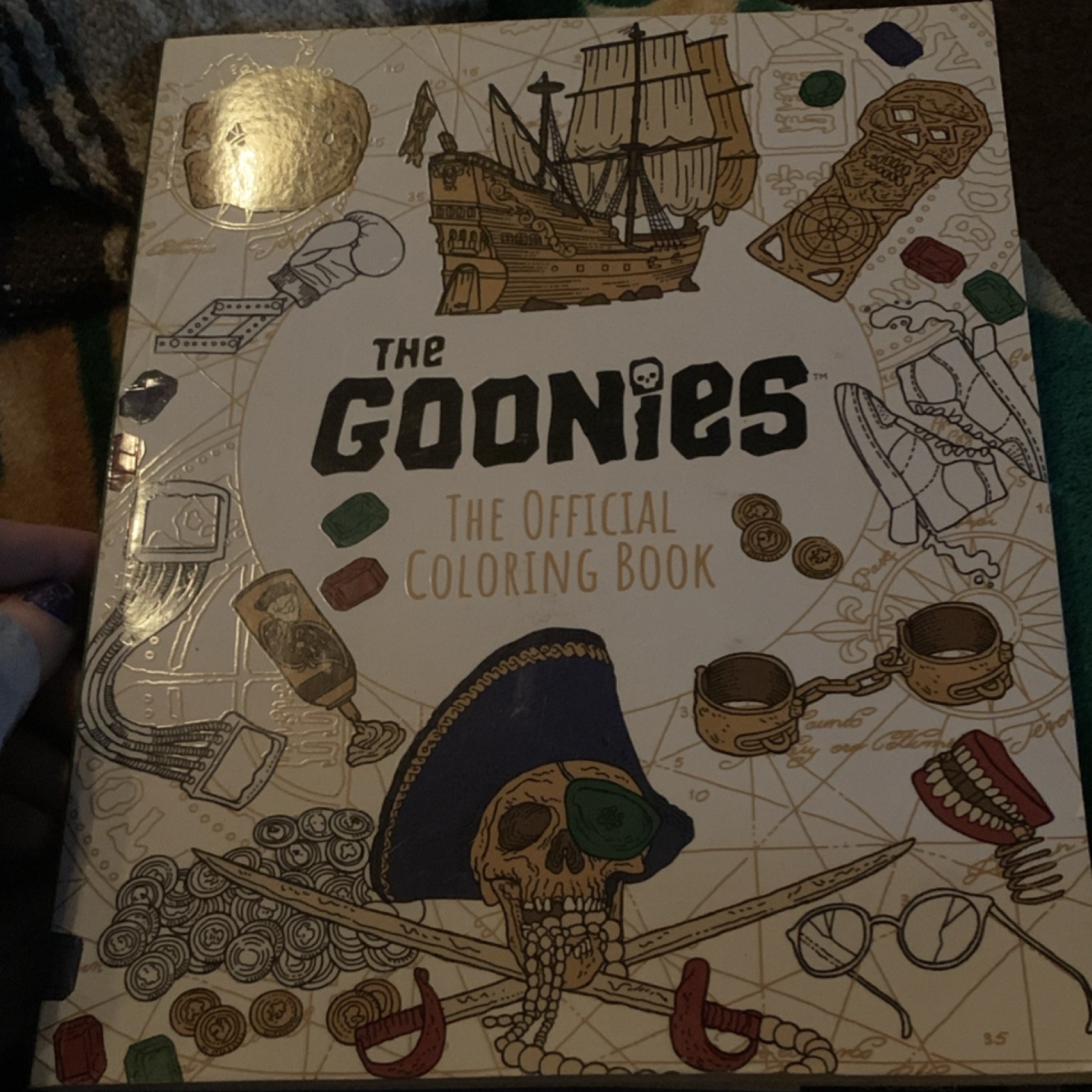 Insight Editions The Goonies Official Coloring Book Hardcover 2022 64 Pg