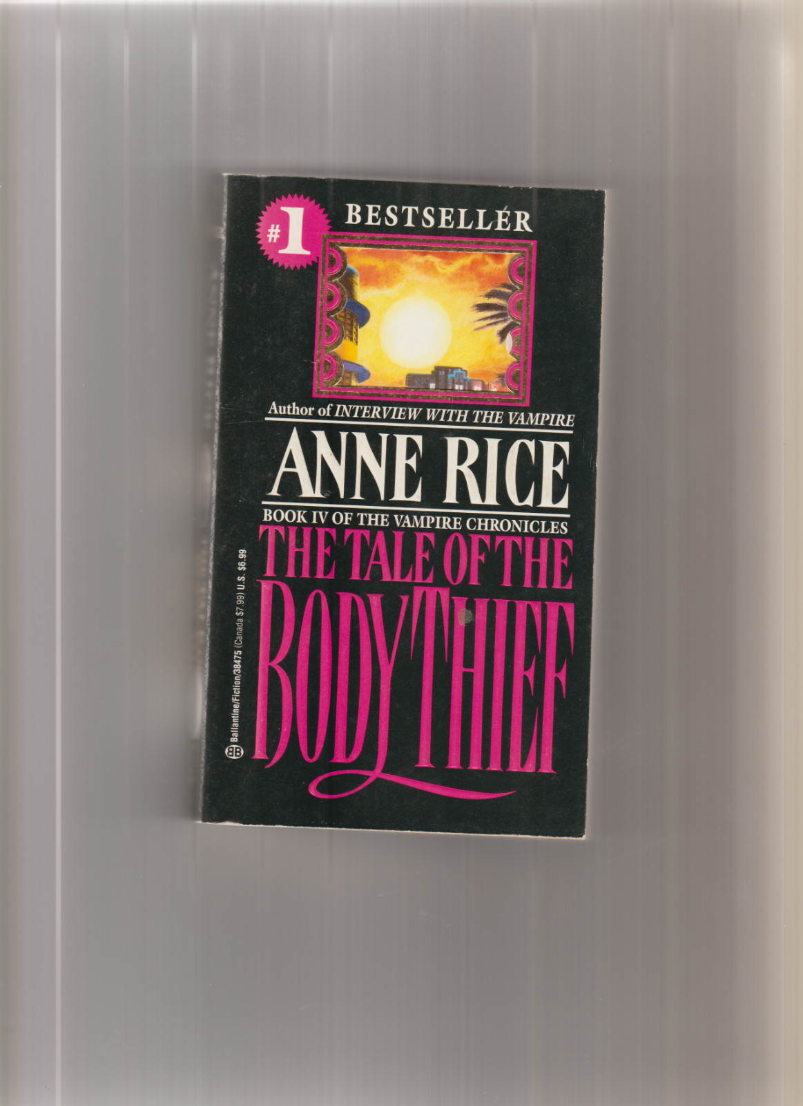 The Tale of the Body Thief by Anne Rice, 1993 1st Print PB
