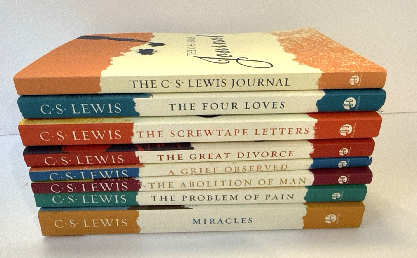 The C. S. Lewis Signature Classics Set — 8 books & Journal Like New