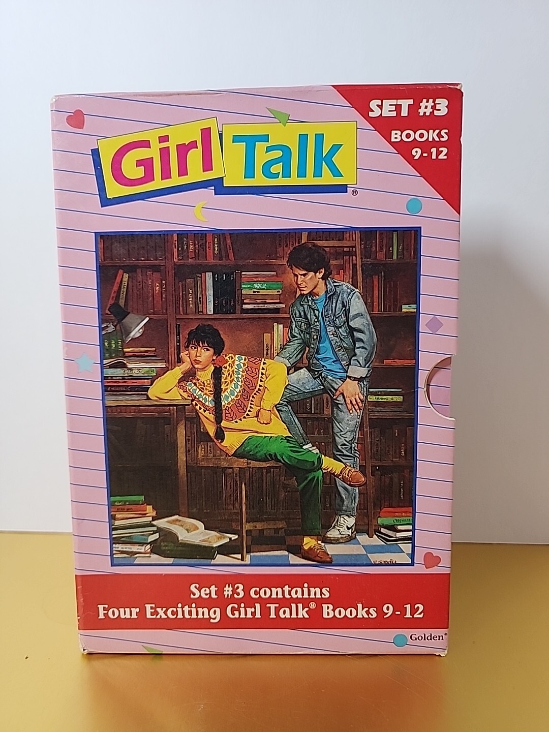1991 GIRL TALK Boxset Books 9-12 L E Blair Paperback