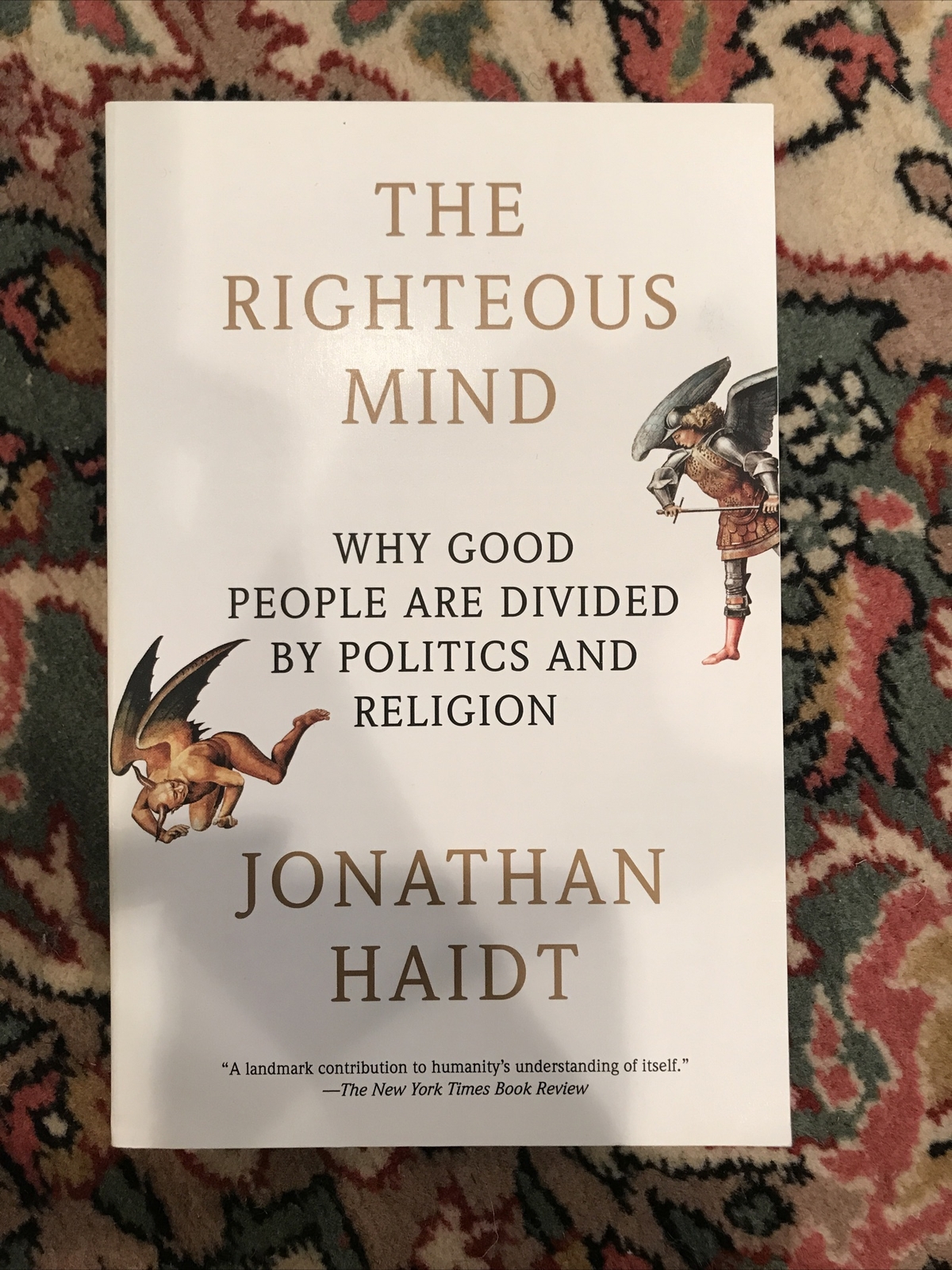 The Righteous Mind : Why Good People Are Divided by Politics and Religion by…