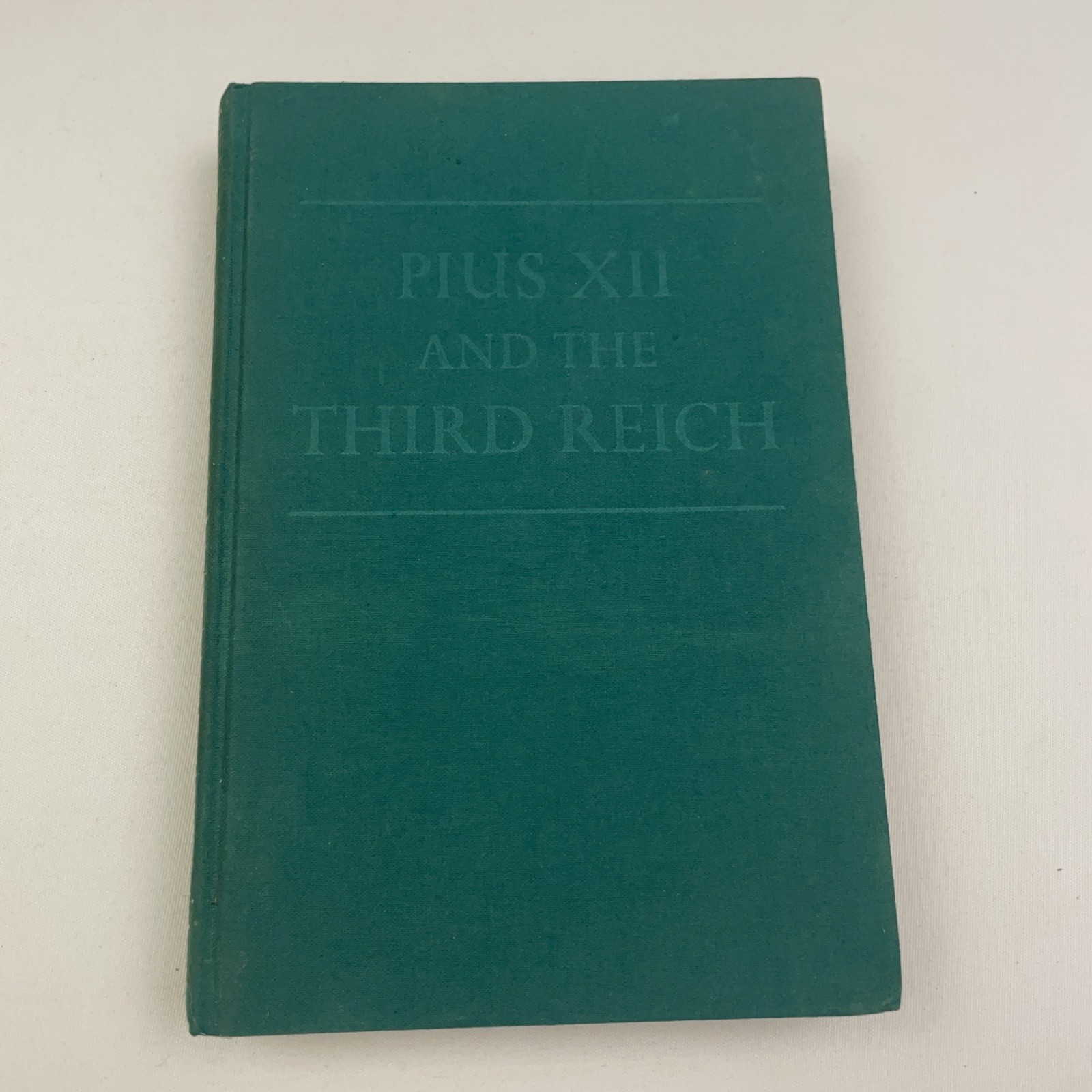 Pius XII and the Third Reich by Saul Friedlander — 1966 Hardcover War Book