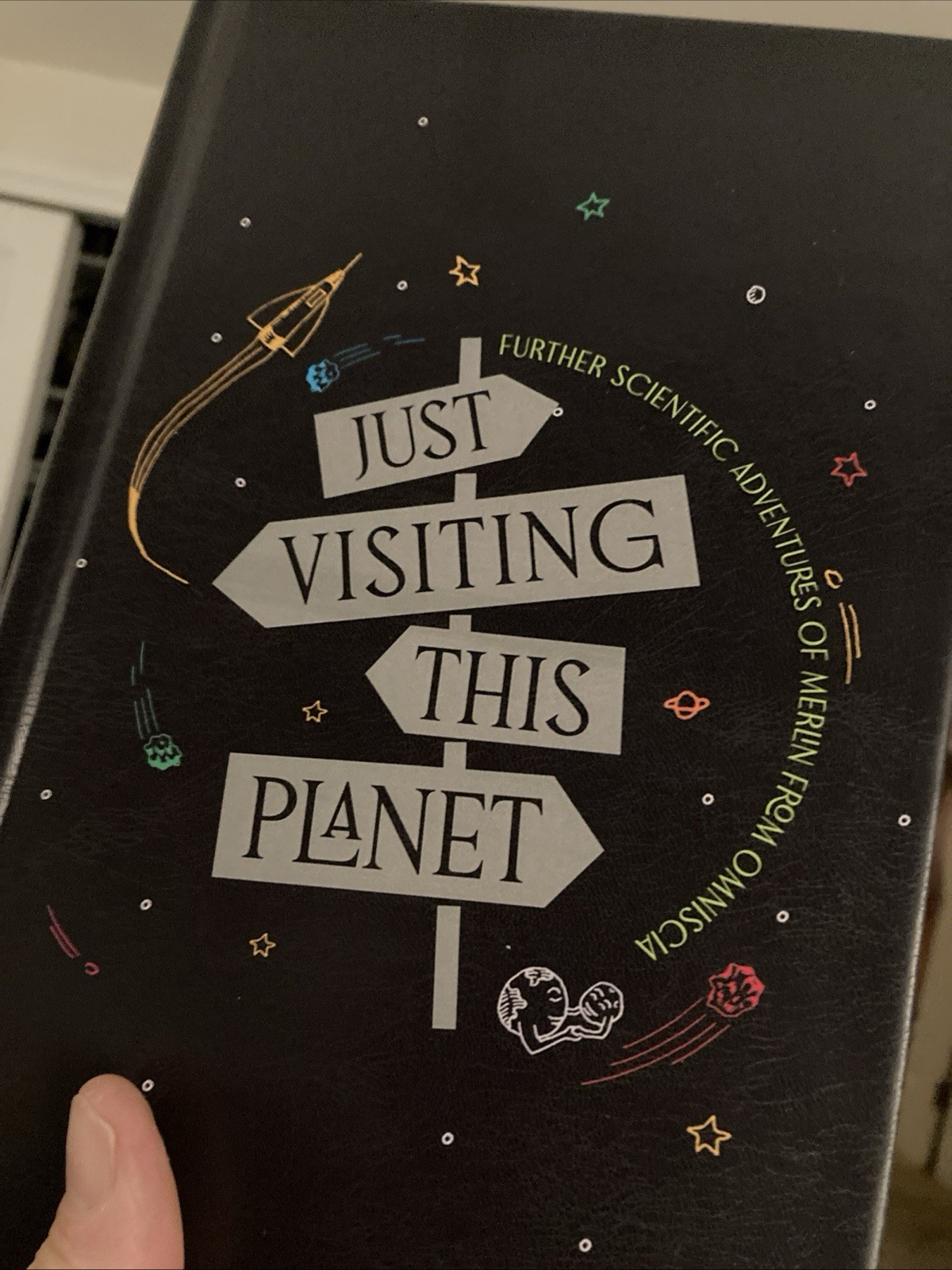 Just Visiting This Planet Neil Degasse Tyson HC Hard Cover Book Astrophysics