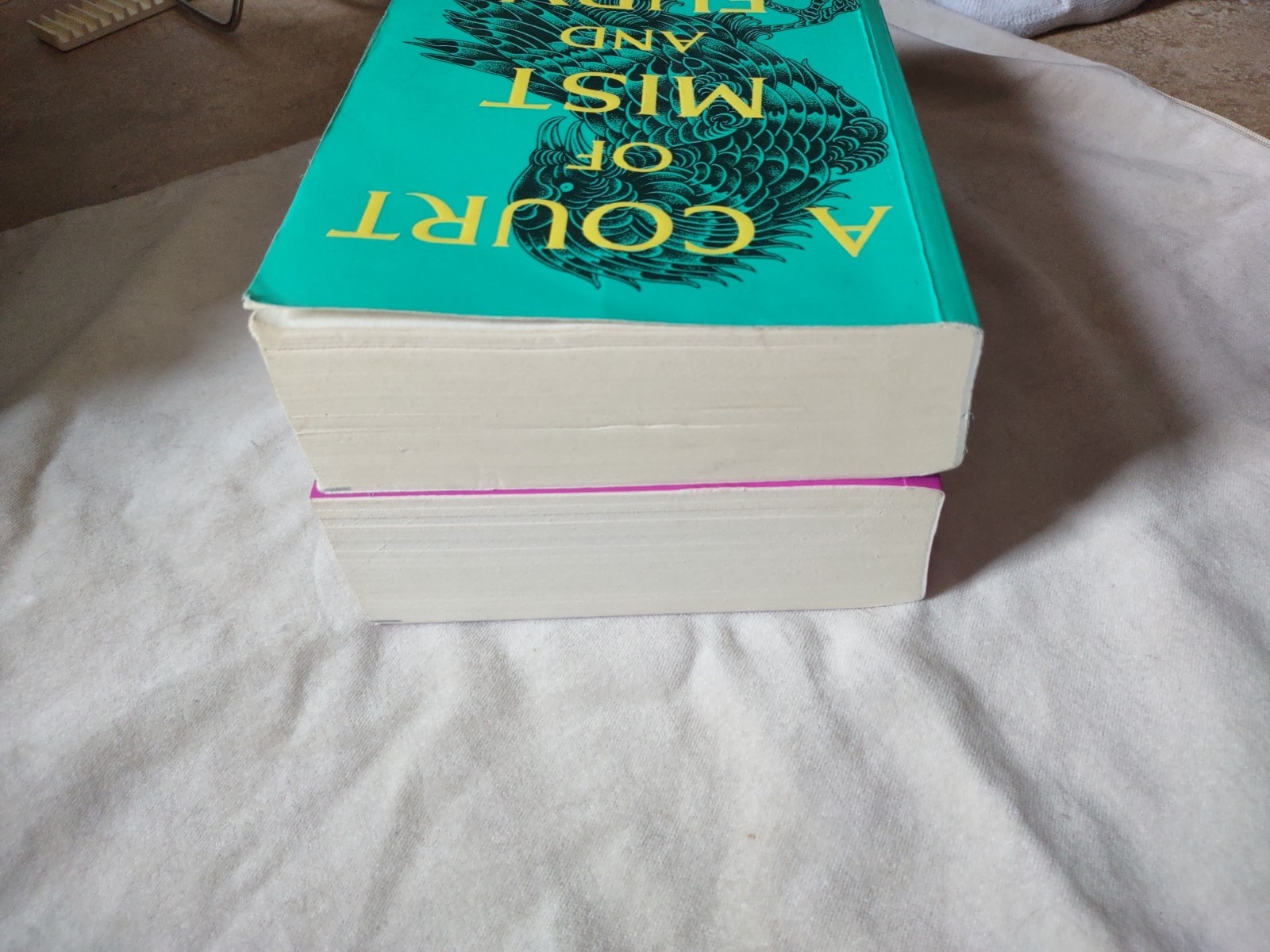 A Court Mist And Fury + Court Of Wings & Ruin Sarah Maas Novels Softcover Books