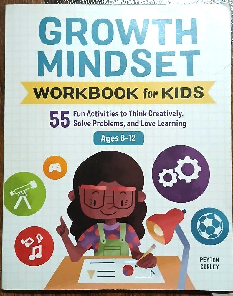 Workbook for Kids: Anxiety Relief / Growth Mindset / Mindfulness 3 book set lot