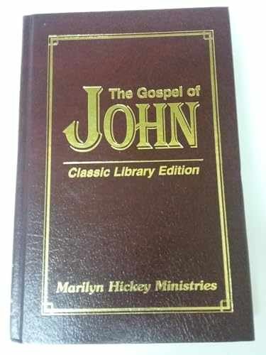 The Gospel of John Classic Edition — Hardcover, by Marilyn Hickey — Very Good x