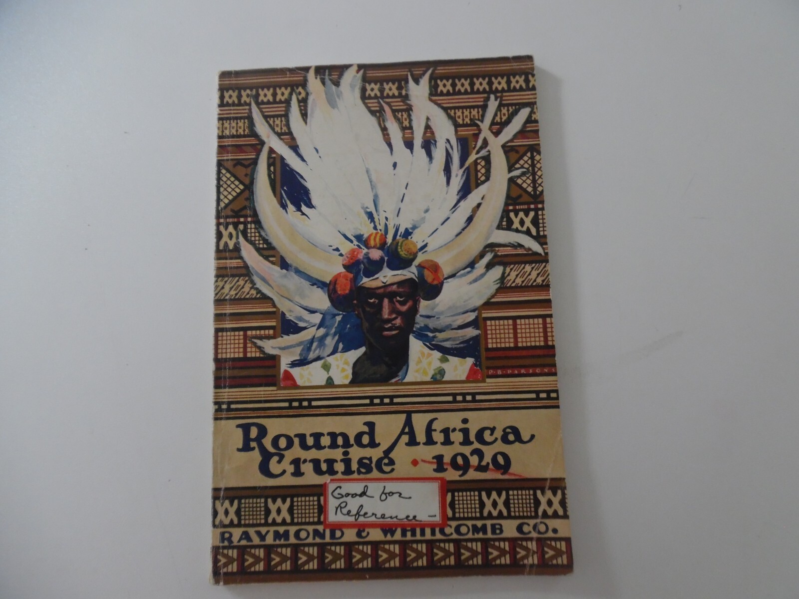 Round Africa Cruise 1929 TRAVEL DETAILS INFO BOOKLET PICTURES 88 PAGES