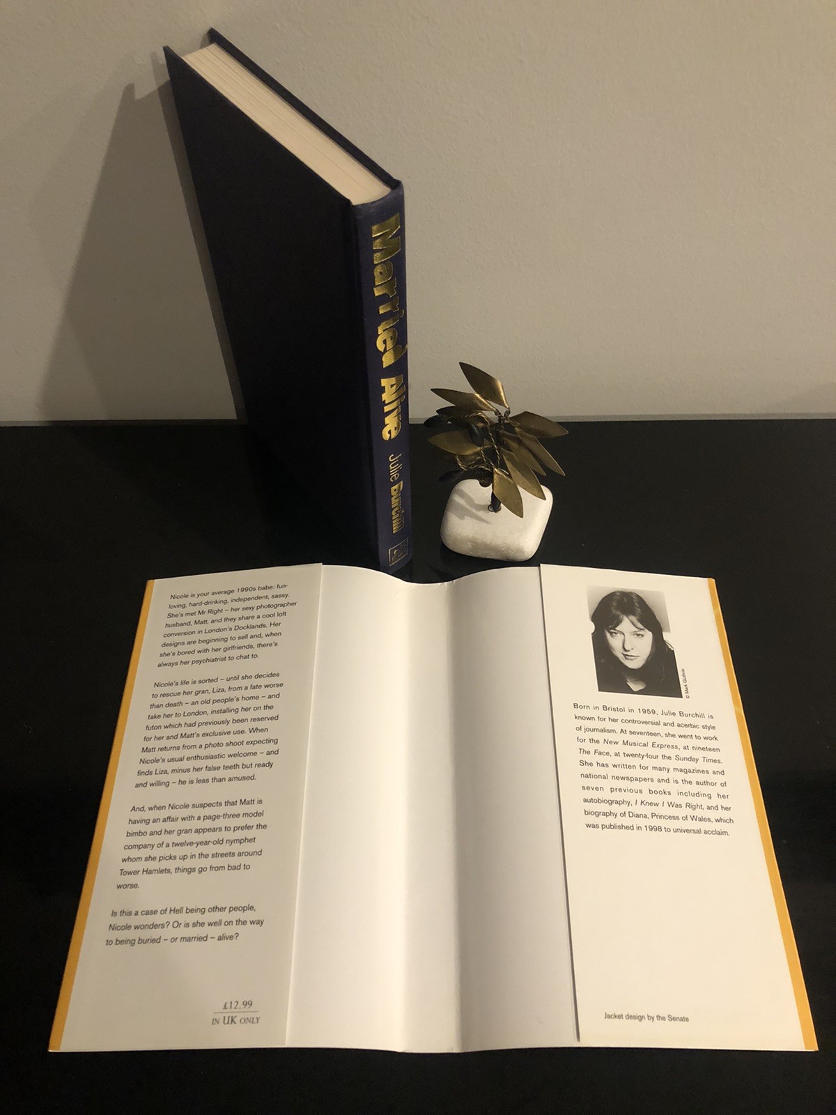 Married Alive Julie Burchill Orion 1999 First Edition HC DJ LN