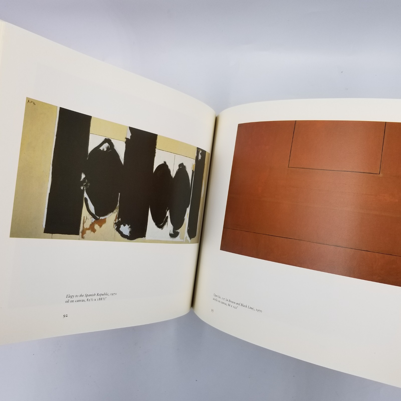 Robert Motherwell 1983 Albright Knox Exhibition Catalog 1st Ed Art Book