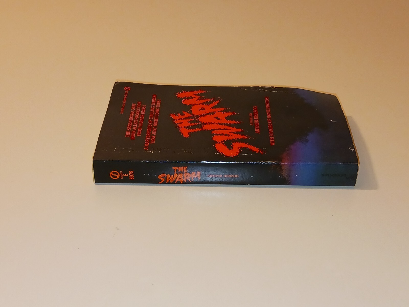 The Swarm by Arthur Herzog Movie Tie-In Paperback 1975 Vintage Rare