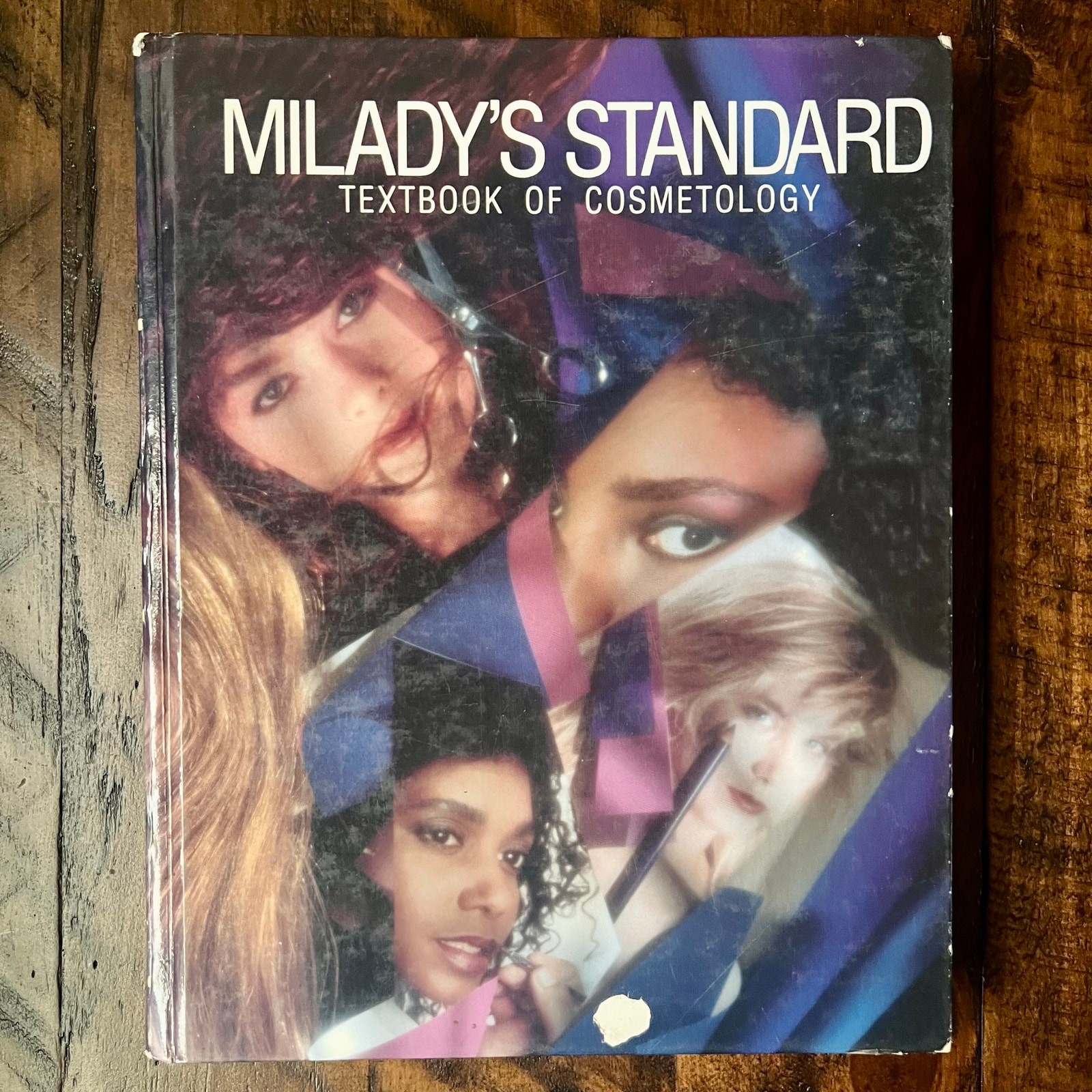 Vintage 1991 Cosmetology Textbook Milady Beauty School Signed 90s Nostalgia Book