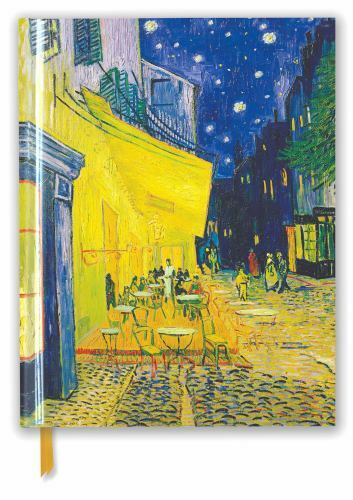 Vincent van Gogh: Café Terrace (Blank Sketch Book) (Luxury Sketch Books) by Fla