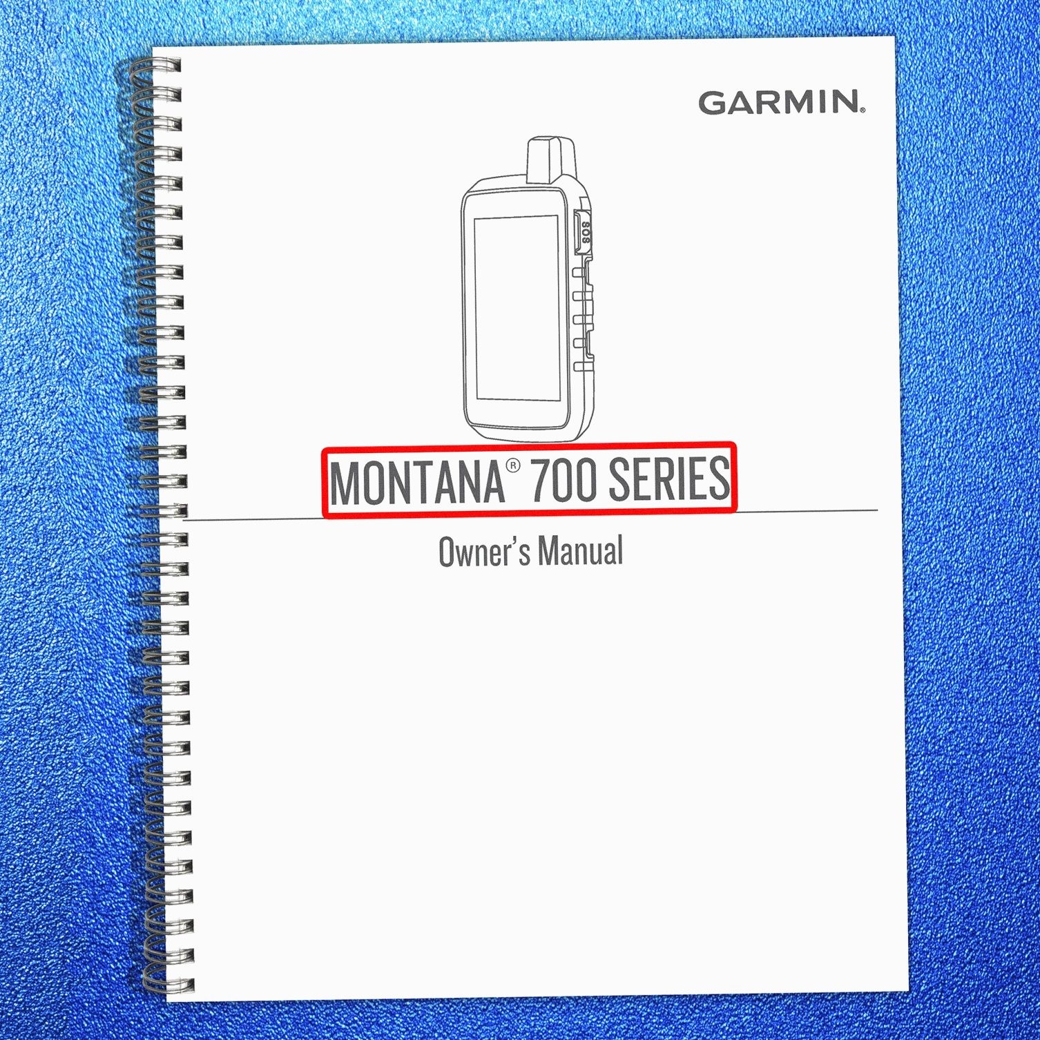 GARMIN Montana 700 710 750i 760i 700i 710i Owners Manual 2020 — WIRE FASTENED