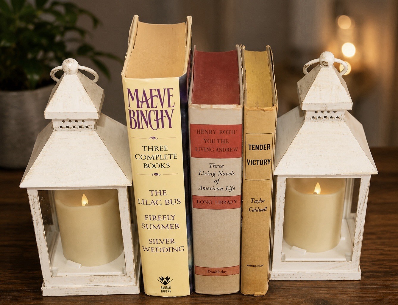 Vintage Hardcover Book Bundle Edna Ferber Maeve Binchy Taylor Caldwell Classics