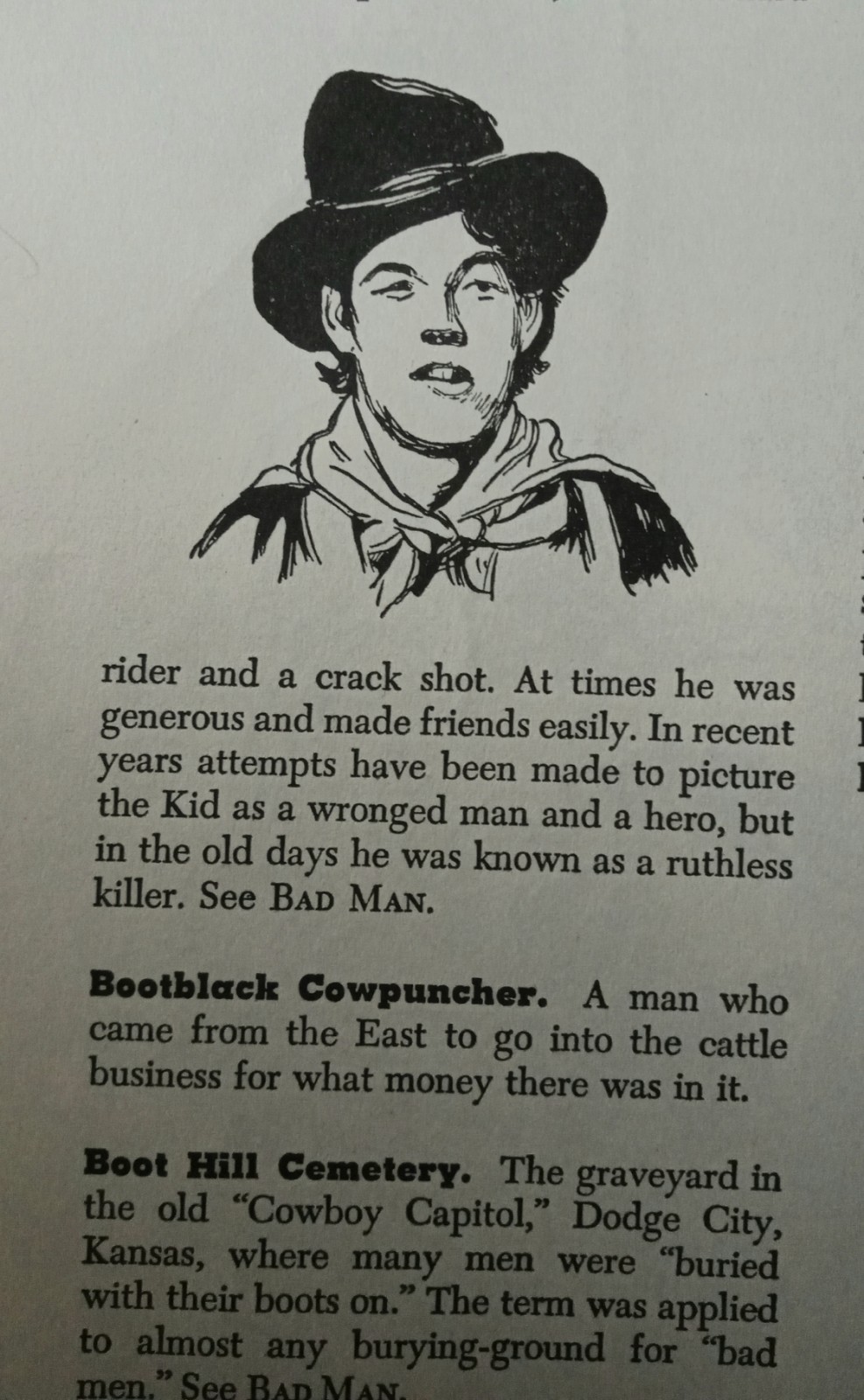 The Cowboy Encyclopedia 1951 First Edition 175 Illustrations 160 Pages HC