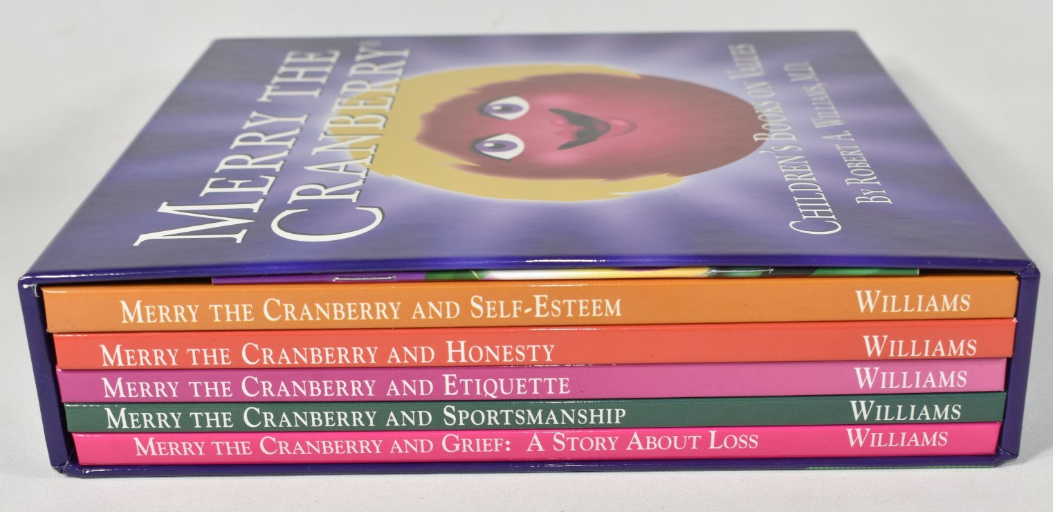 Merry the Cranberry Childrens 5 Books Set on Values Robert Williams + Bonus