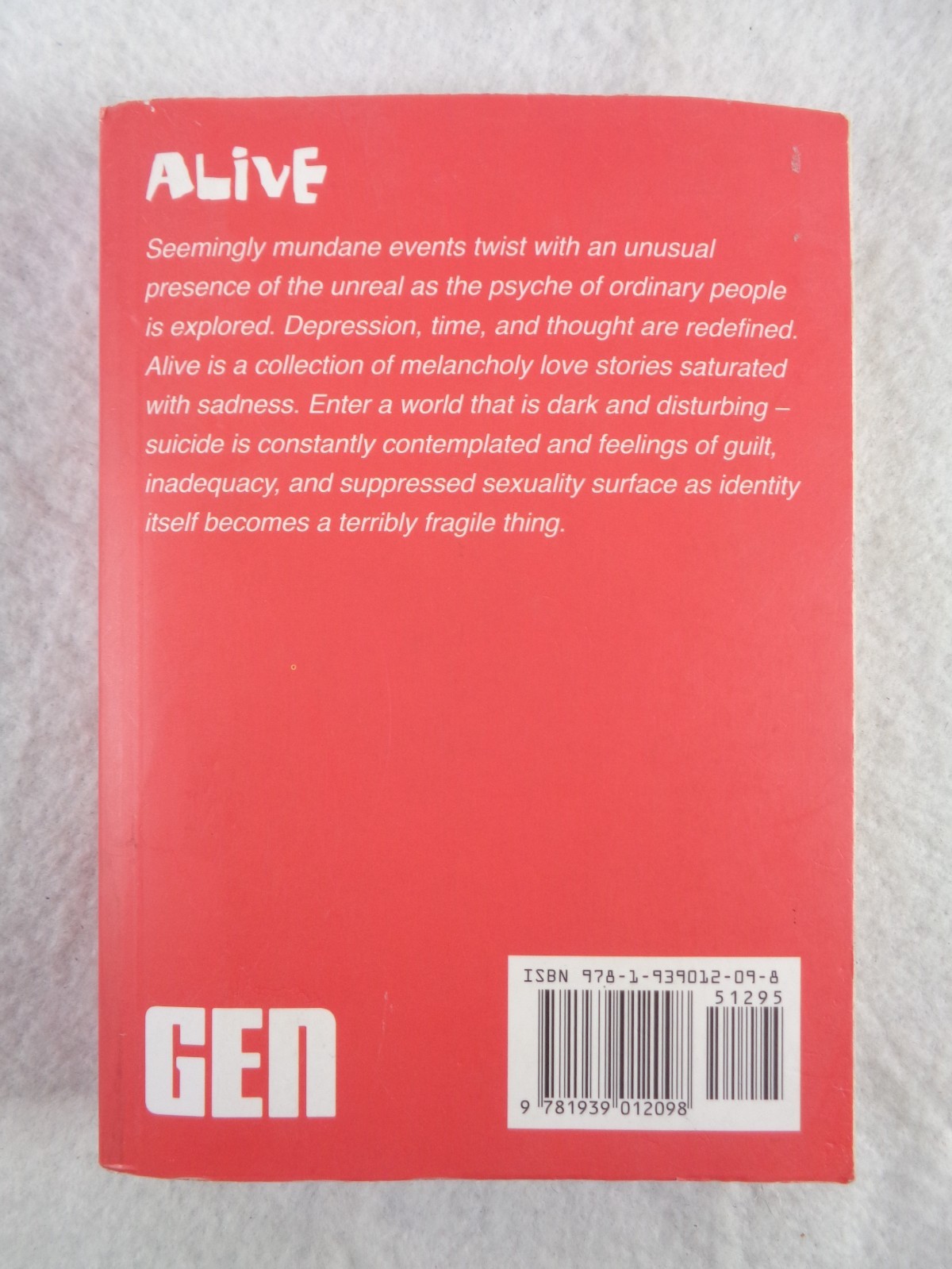 Alive Taguchi Hajime One Shot Love Stories Collection 2014 Gen Manga Ex Library