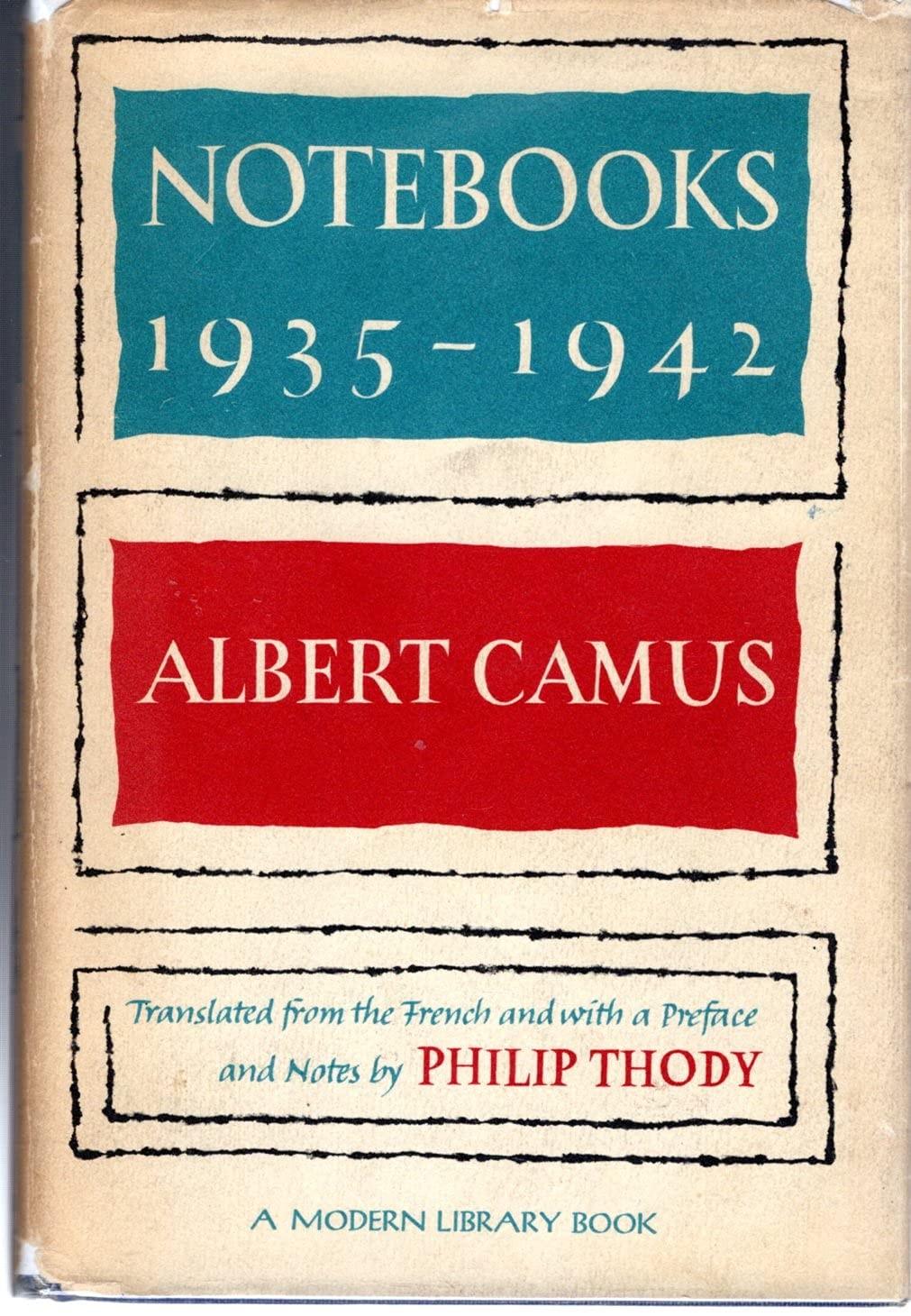 Notebooks, 1935-1942