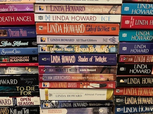 Lot of 10 Linda Howard Paperbacks Random Mix of Books