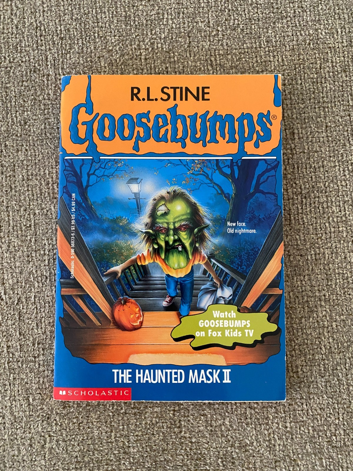 Like New 6th print Goosebumps #36 The Haunted Mask II 2 ~ R.L. Stine