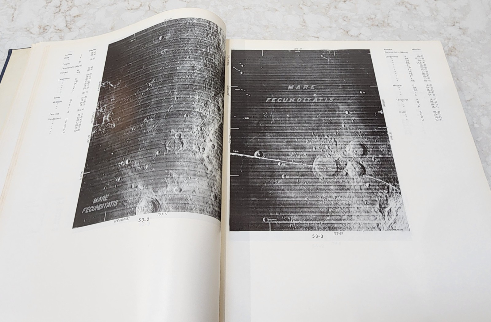 Atlas and Gazetteer of the Near Side of the Moon (NASA SP-241) Hardcover 1971