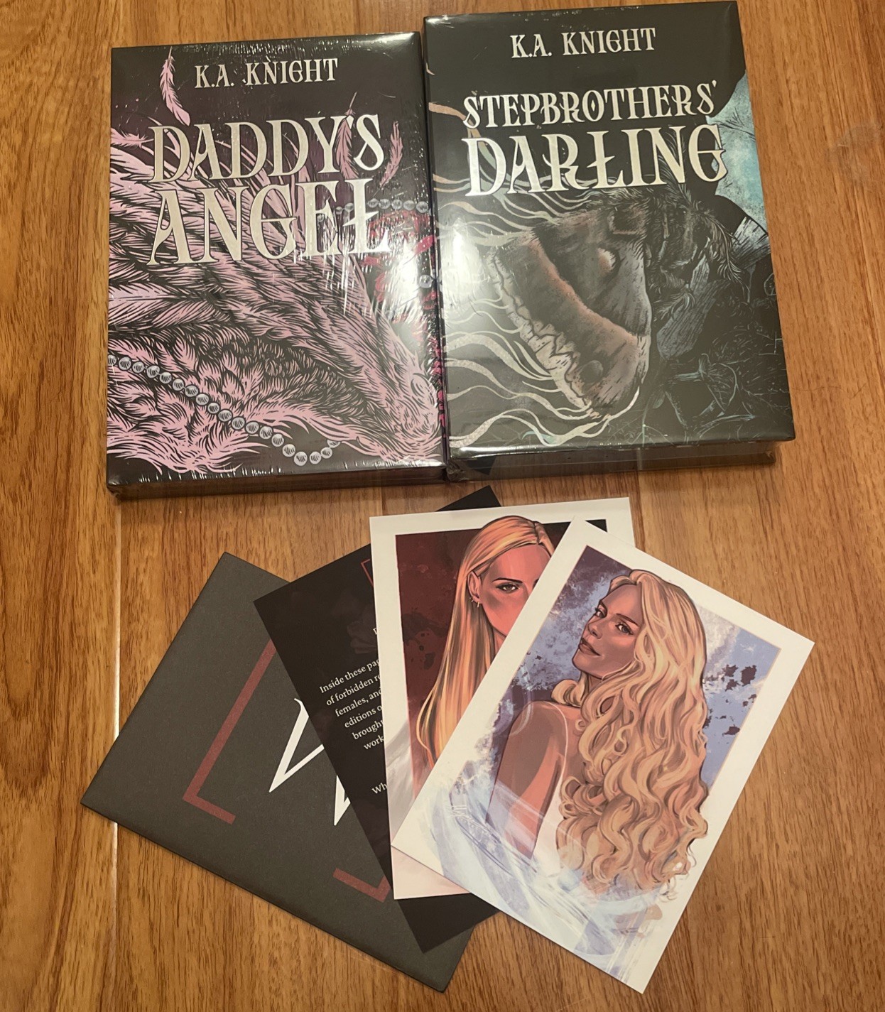 Mystic Book Box K.A Knight Daddy’s Angel & Stepbrother’s Darling Special Edition