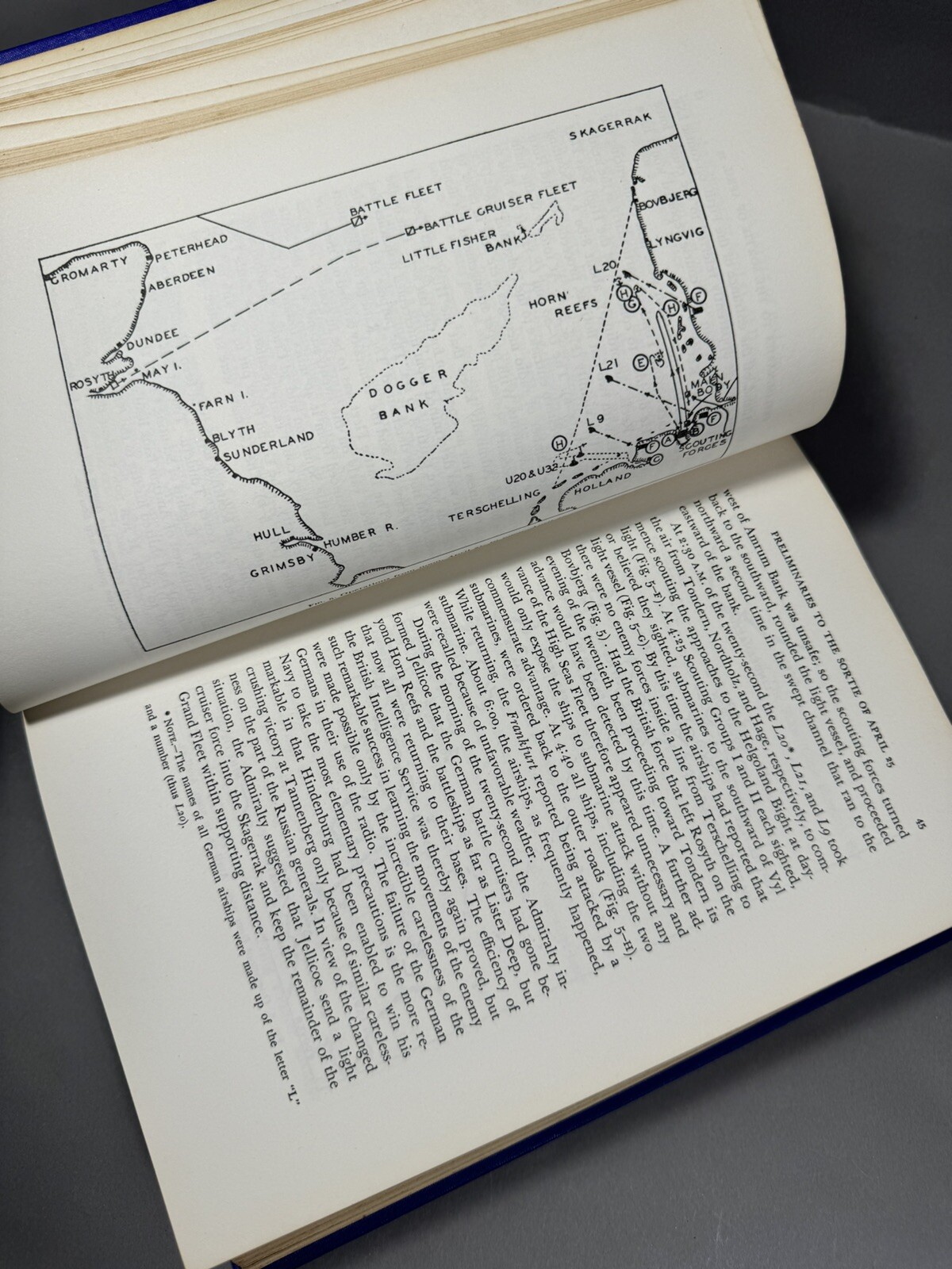 The Battle of Jutland Holloway H Frost World War I History 1936 Navy Book