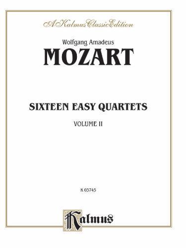 Sixteen Easy String Quartets, K. 155, 156, 157, 158, 159, 160, 168, 169, 170, 1