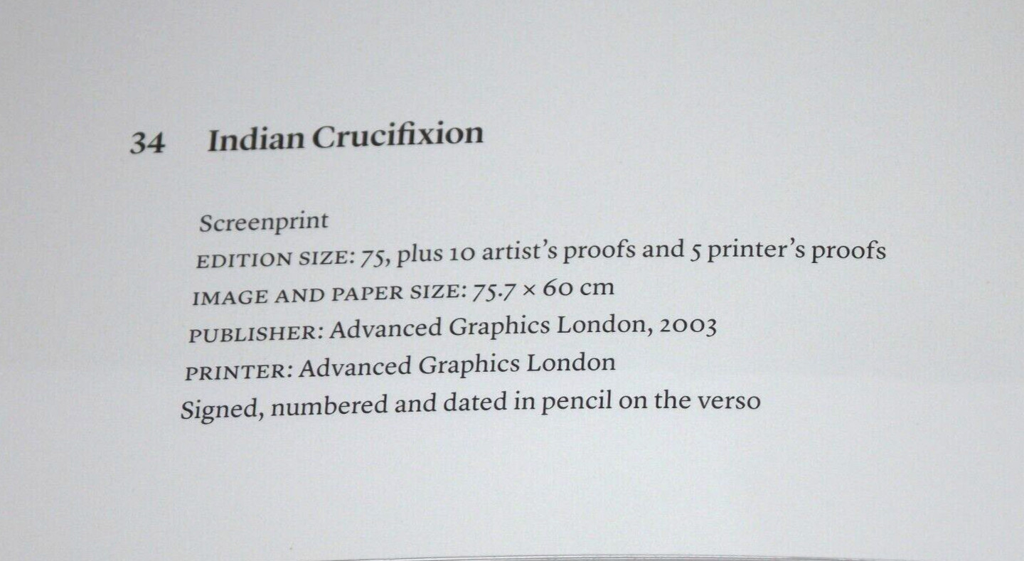 NISW 2013 Craigie Aitchison — Prints: a Catalogue Raisonné Presumed 1st Ed Hrdcv