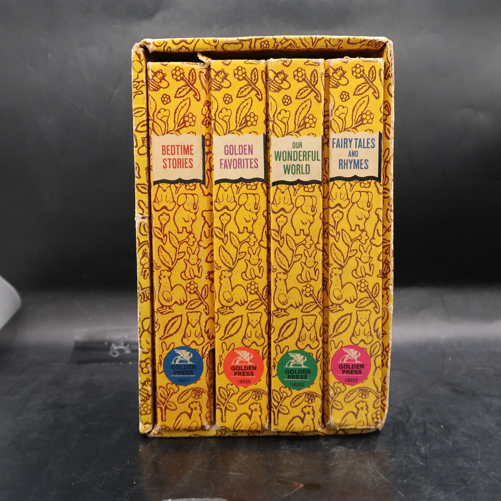 The Little Golden Book Library 1969 Four Book Boxed Set Hardcovers Vintage