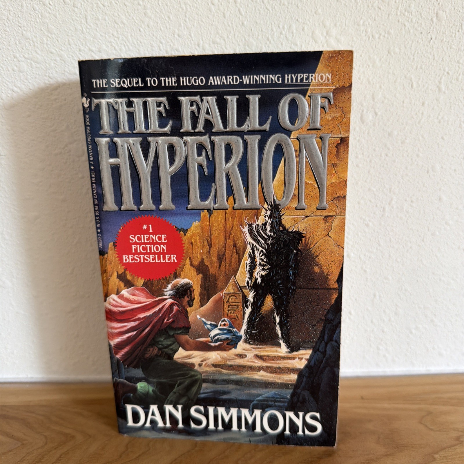 Dan Simmons — The Fall of Hyperion — Bantam Edition First Printing 1991