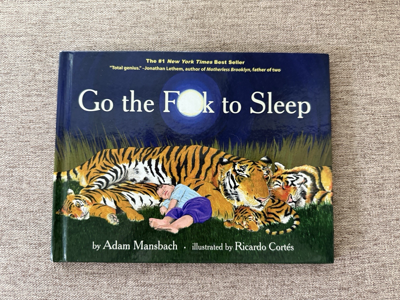 GO THE FUCK TO SLEEP Hardcover Book Great Gift New Parents