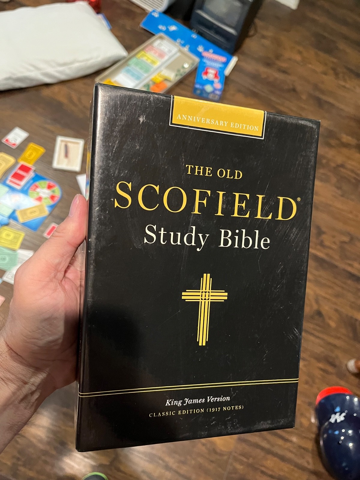 Old Scofield Study Bible KJV 291RL Oxford *1917 Notes* bonded leather VG+ w box