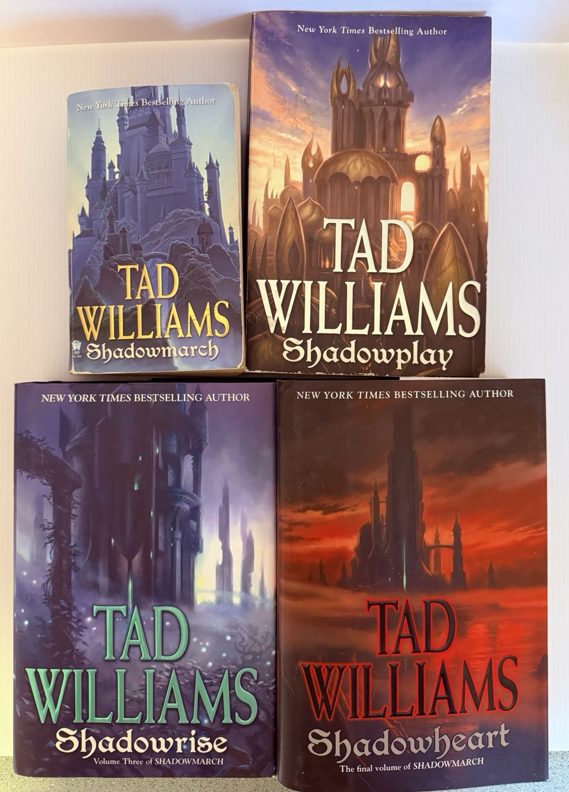 Tad Williams Shadowmarch Book Lot — Complete — See Pics