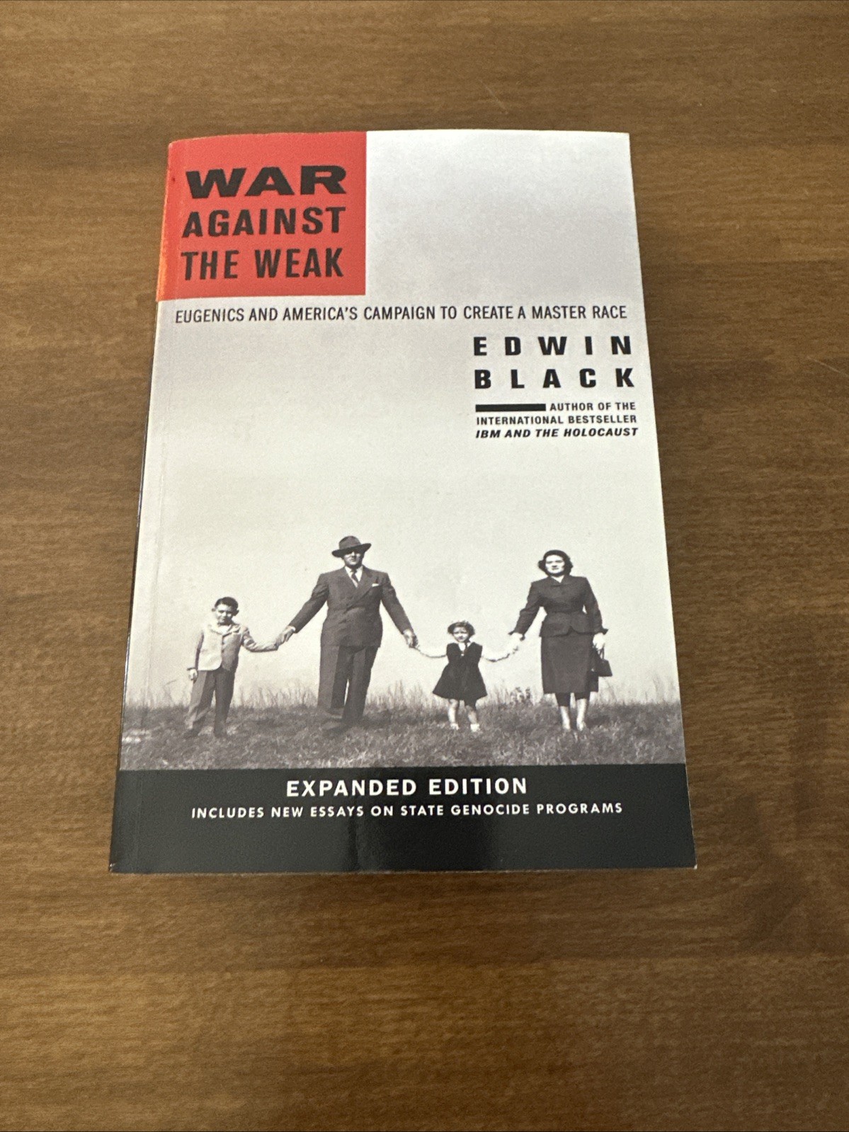 War Against the Weak: Eugenics and America’s Campaign NO MARKS ON TEXT