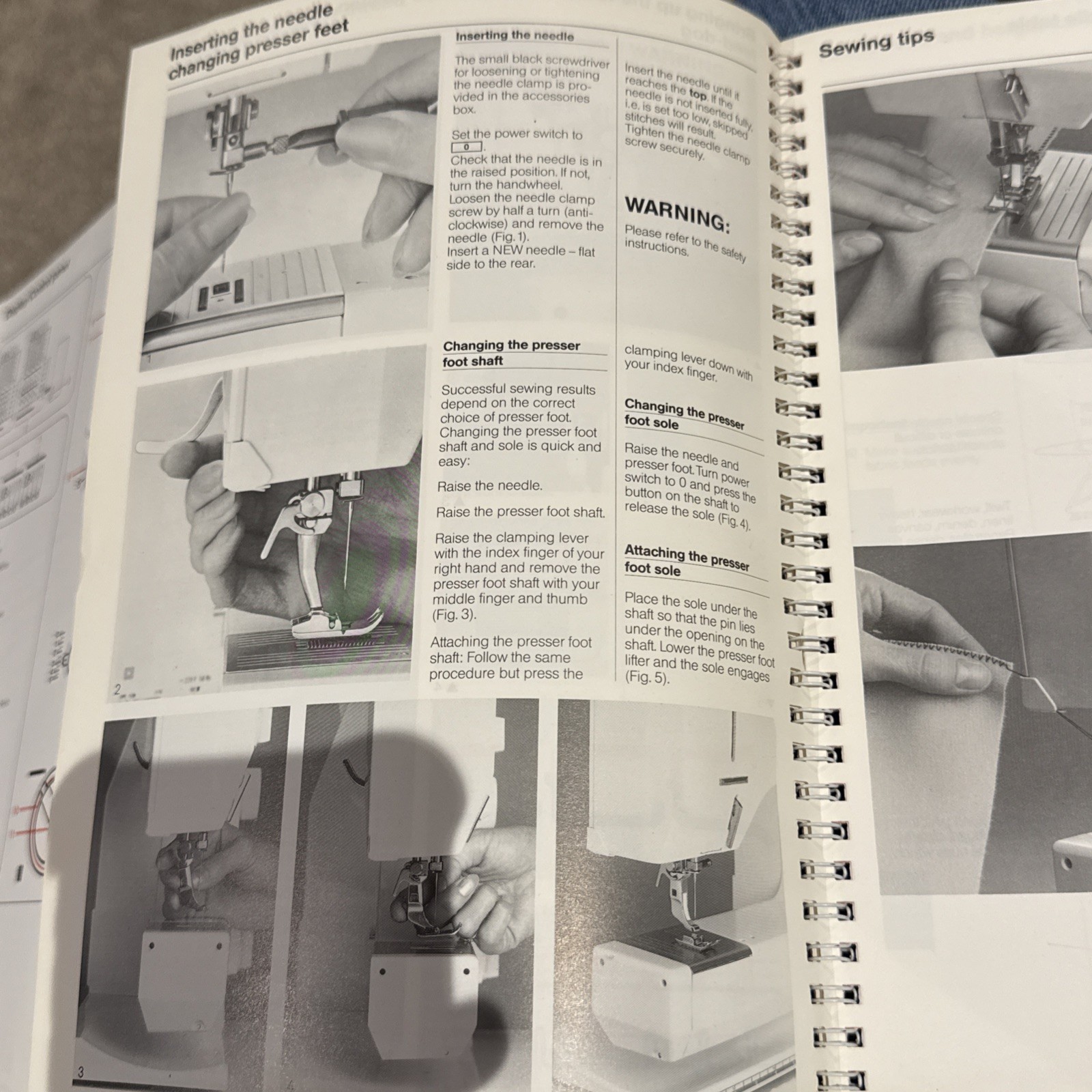 BERNINA 1008 Sewing Machine User Manual USERS Instruction Original