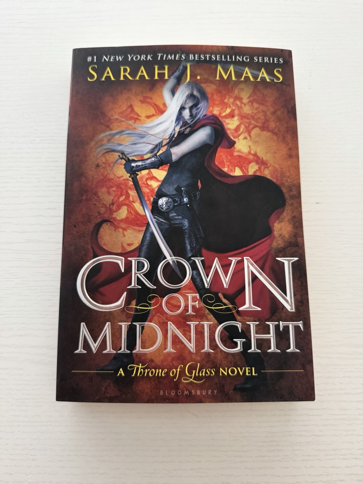 Crown of Midnight by Sarah J. Maas Original Cover OOP 1st Edition 2014 Paperback