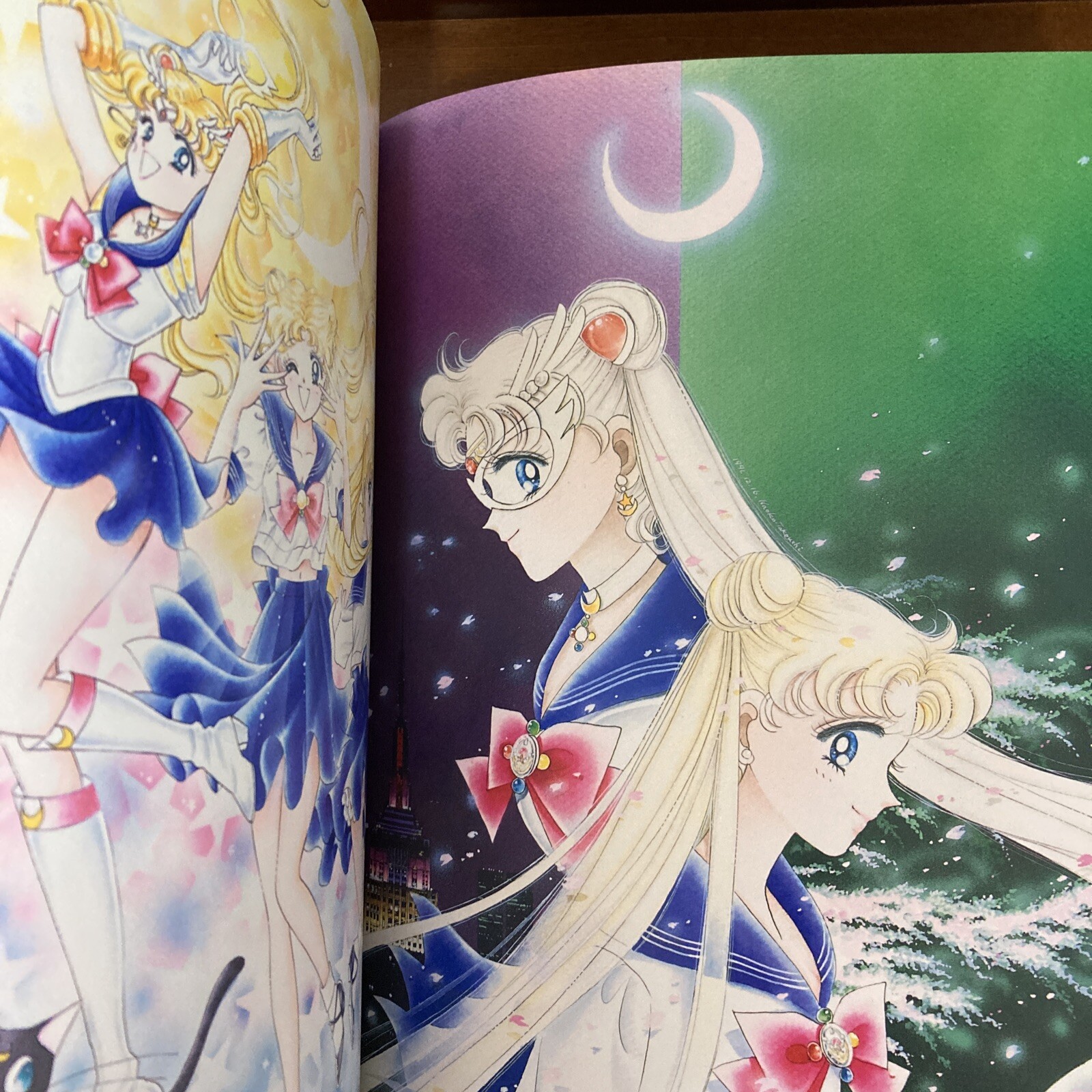 Sailor Moon Original Illustration Art Book Vol.1 Naoko Takeuchi