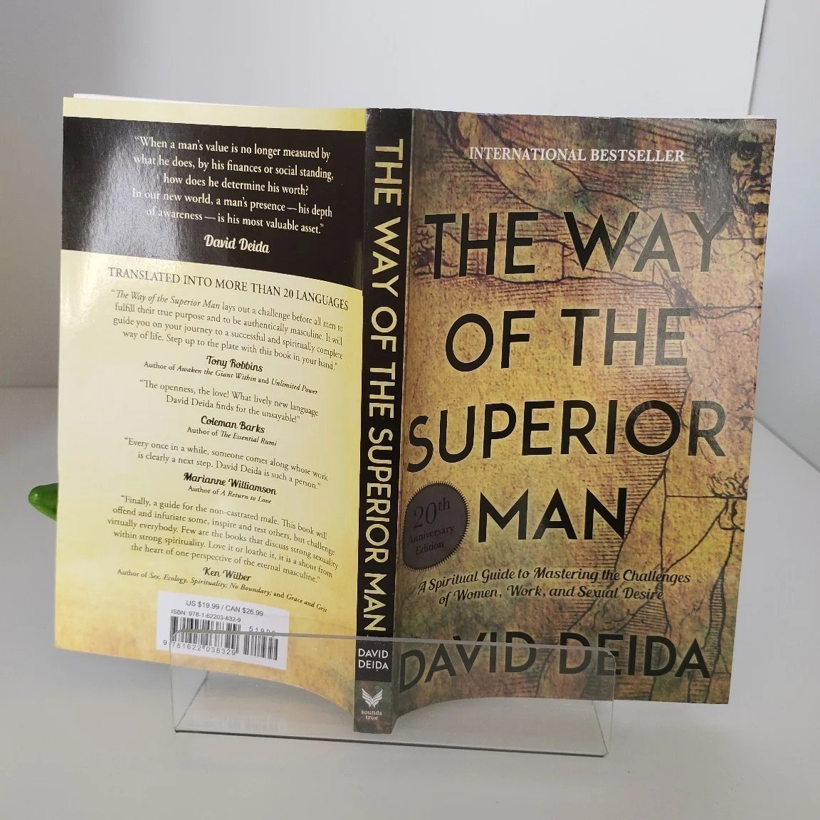 The Way of the Superior Man 20th Anniversary Ed By David Deida NEW Paperbck 2020