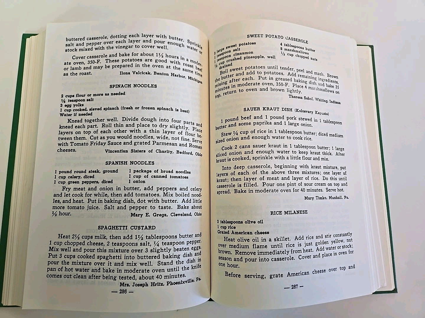 60th Anniversary Slovak American Cookbook 1952 Hardcover 22nd Ed-Awesome VtgCond