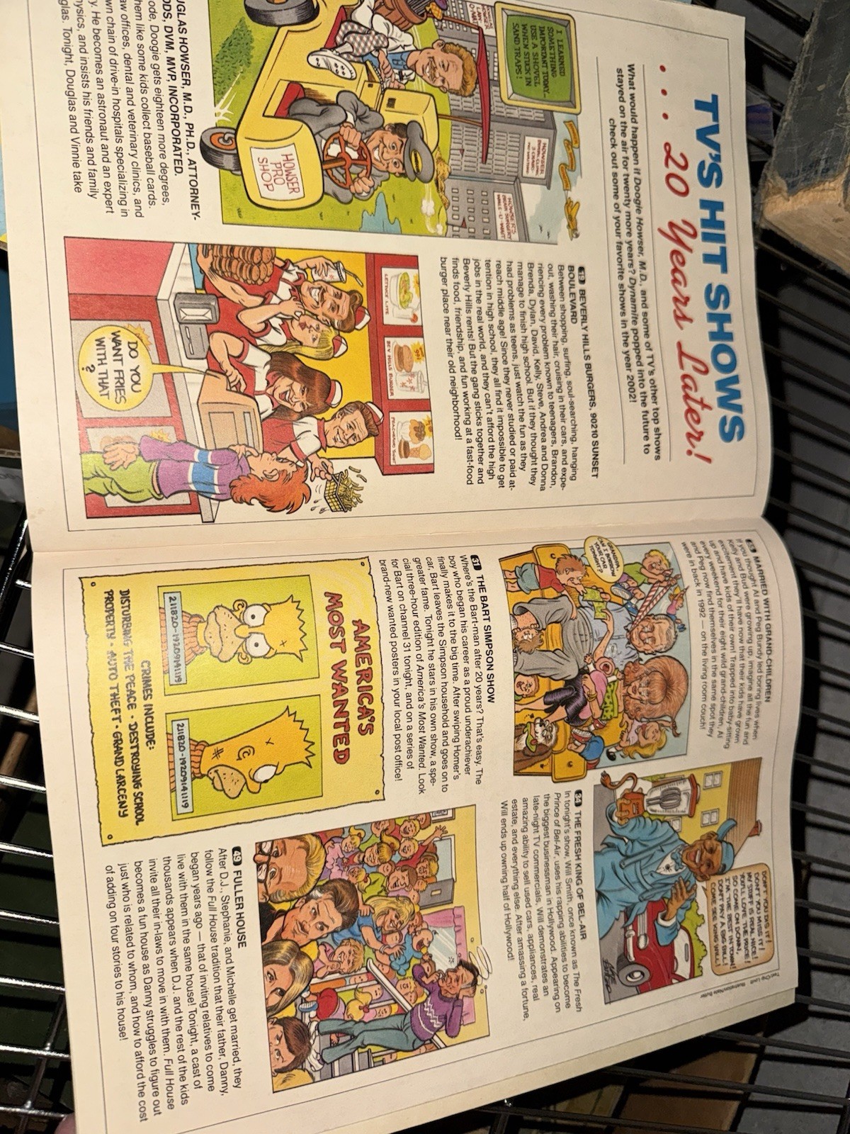 1992 SCHOLASTIC DYNAMITE NO. 614 CAST OF BEVERLY HILLS 90210 NO Poster!