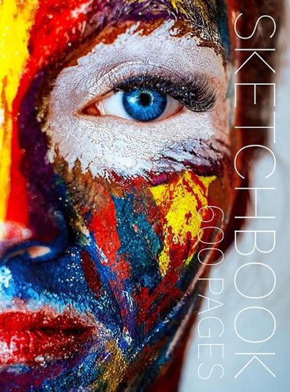 600 Pages Sketchbook: Really Big 300-sheet Large Hardcover Sketchbook for Art Bo