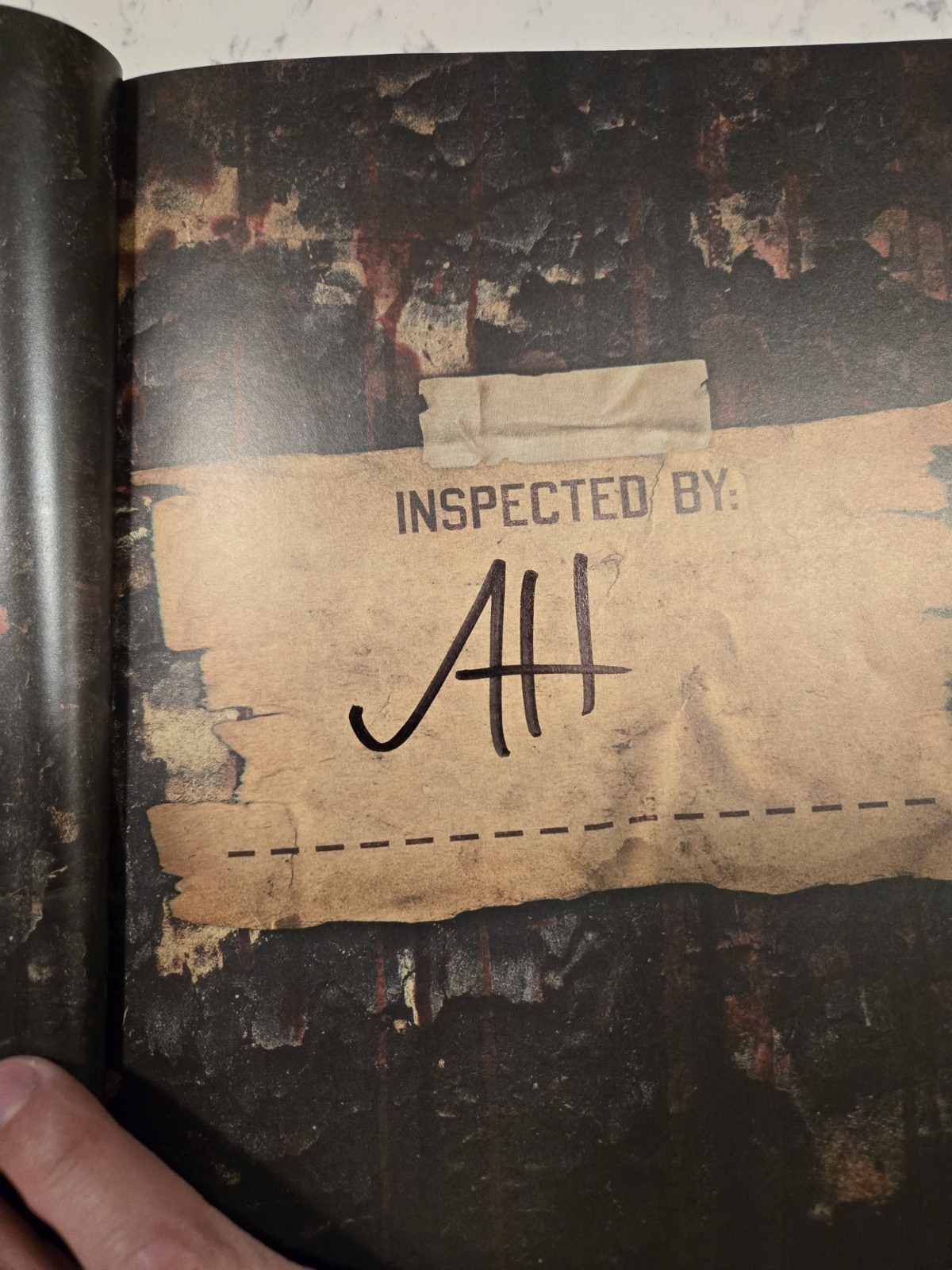 ALEX HIRSCH *Initials Signed* THE BOOK OF BILL BAM Exclusive