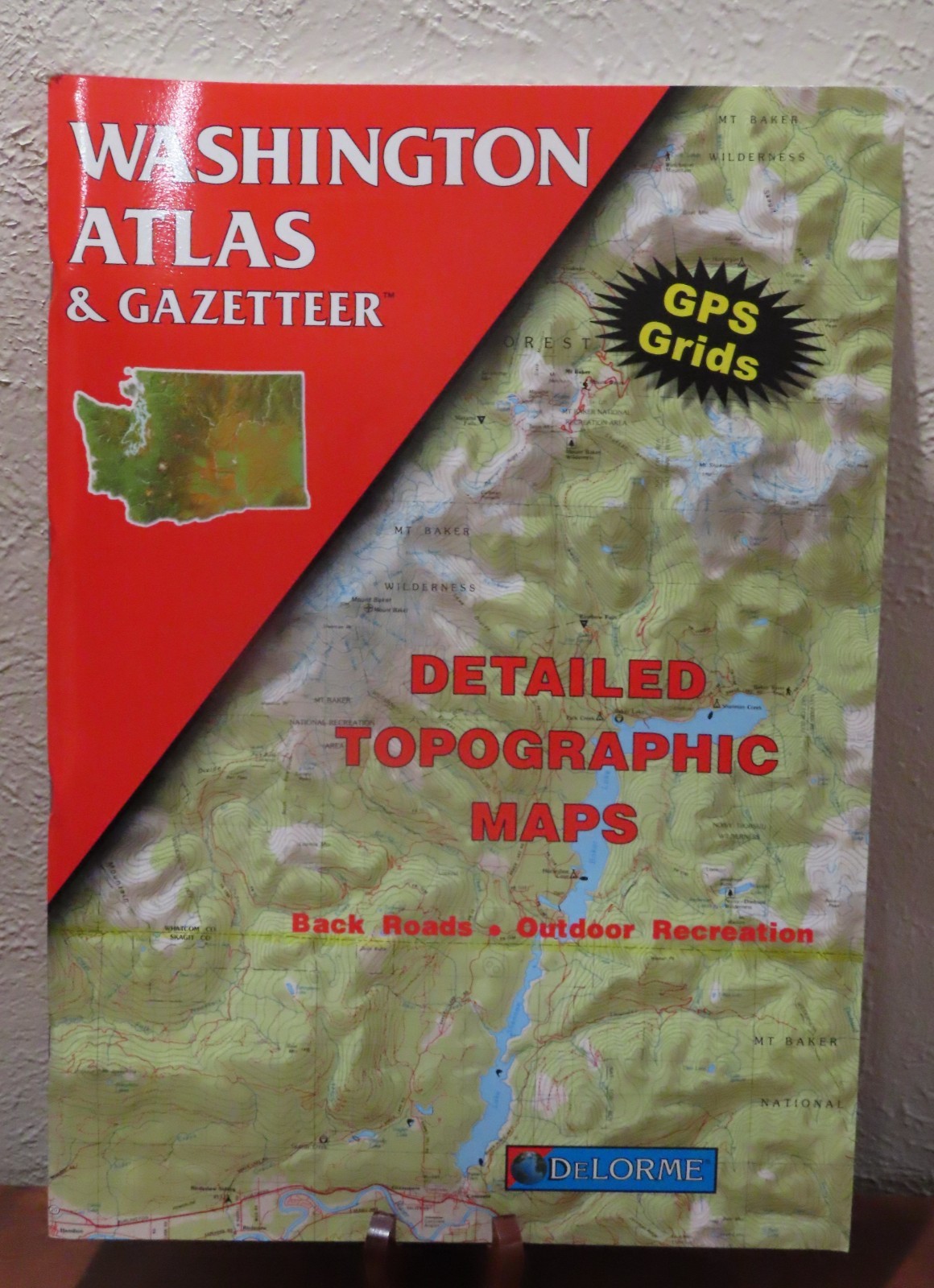 Washington Atlas & Gazetteer, 4th Edition Delorme Mapping Comp