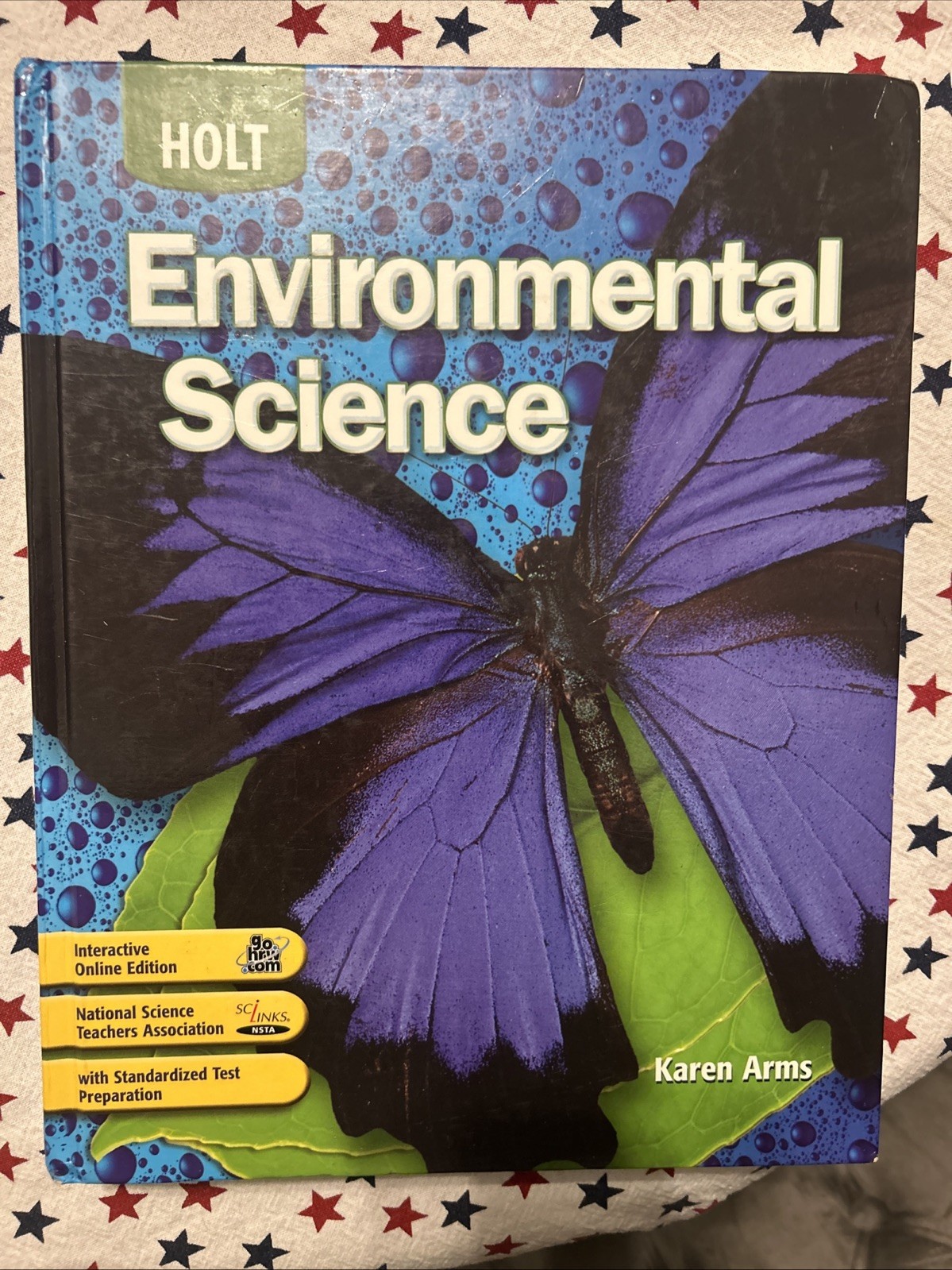 Environmental Science (Holt — Hardcover, by Karen Arms — Acceptable