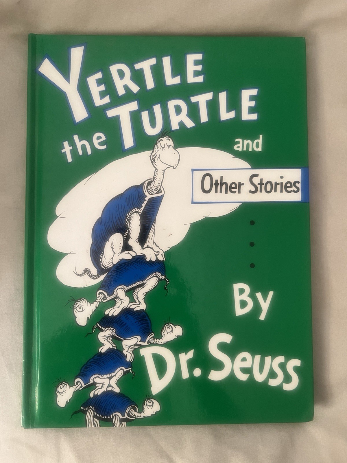 YERTLE THE TURTLE AND OTHER STORIES DR. SEUSS Hardcover Vintage 11.25” Large